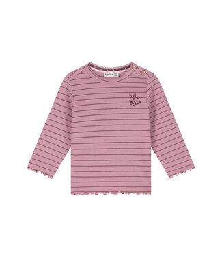 Babyface baby girls t-shirt long sleeve Rosewood by Babyface