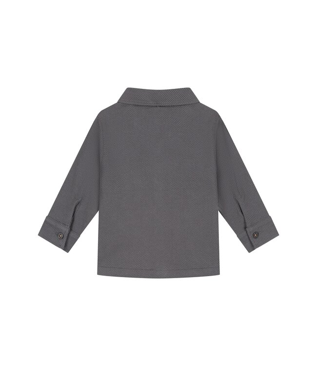 baby boys shirt longsleeve Steel by Babyface