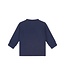 baby t-shirt long sleeve overslag Dark Blue by a Tiny story