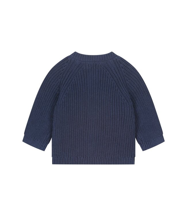 baby cardigan Dark Blue by a Tiny story