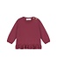 baby pullover Dark red by a Tiny story