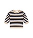 baby pullover licht streep Dark Blue by a Tiny story