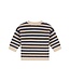 baby pullover licht streep Dark Blue by a Tiny story