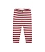 baby pants streep Dark red by a Tiny story