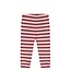 baby pants streep Dark red by a Tiny story