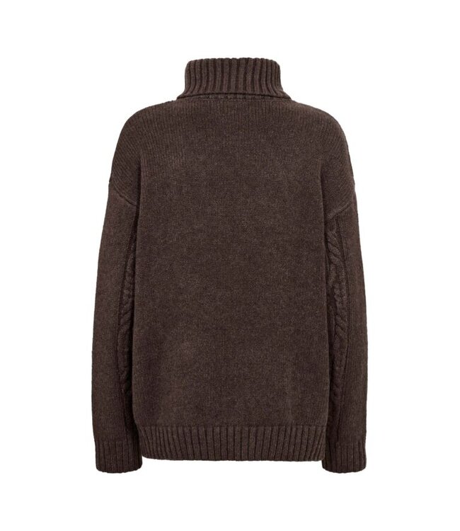 RowCC Cable Mix Knit Mocca by Co' Couture