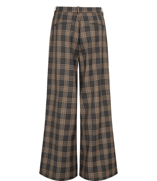 NUKAMALA PANTS Dark grey melange by Nümph