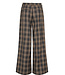 NUKAMALA PANTS Dark grey melange by Nümph