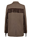 NULIPPA FRINGE BLAZER  Chocolate Plum by Nümph