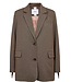 NULIPPA FRINGE BLAZER  Chocolate Plum by Nümph