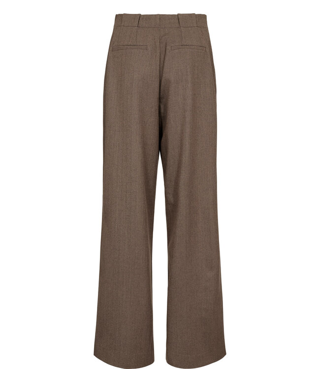 NULIPPA STRAIGHT PANTS  Chocolate Plum by Nümph