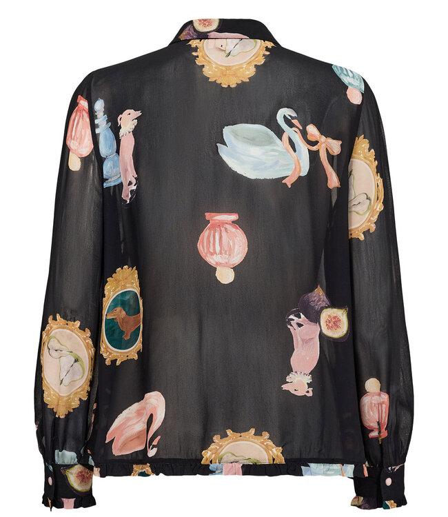 NUOPHELIA LS SHIRT  Caviar by Nümph