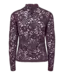 YASLACEY LS LACE TOP S. NOOS Plum Perfect by Y.A.S.