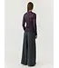 YASLACEY LS LACE TOP S. NOOS Plum Perfect by Y.A.S.