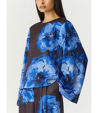 Y.A.S. YASARLENE LS TOP S. - SHOW Chocolate Brown ARLENE AOP by Y.A.S.