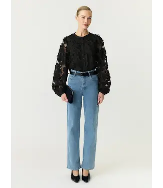 Y.A.S. YASKARLY LS SHIRT NOOS Black by Y.A.S.