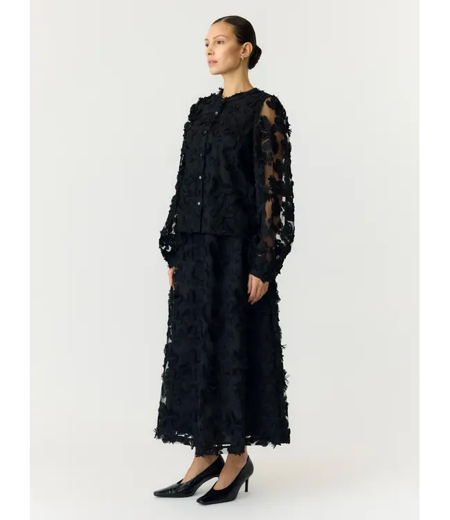 YASKARLY LS SHIRT NOOS Black by Y.A.S.