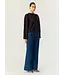 YASBONSO LS KNIT CARDIGAN S. Plum Perfect New black bows by Y.A.S.