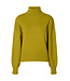 SLWELLIE LS KNIT ROLL NECK Avocado Oil by Selected women