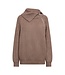 RowCC Rib Zip Roll-Neck Knit Walnut by Co' couture