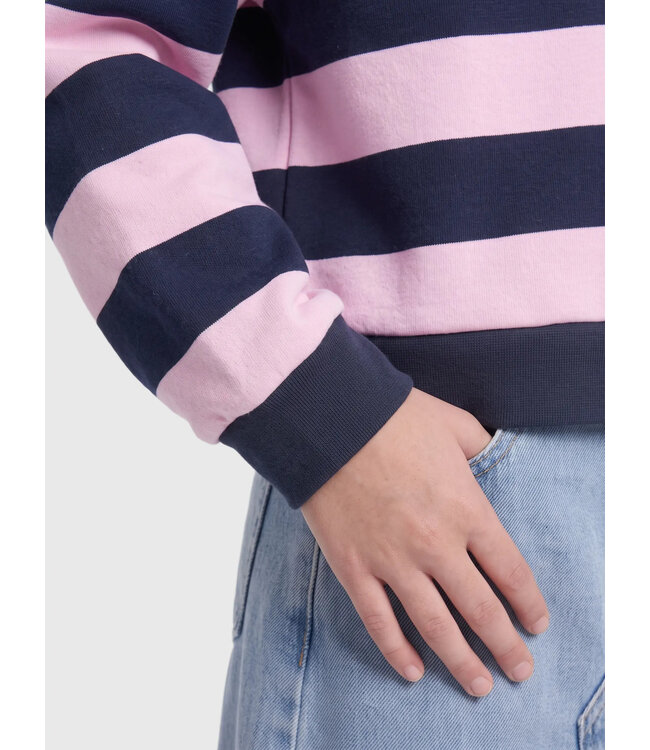 KOGSWEAT LS POLO SWT GRL Night Sky Pink Lady by Kids Only
