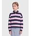 Kids Only KOGSWEAT LS POLO SWT GRL Night Sky Pink Lady by Kids Only