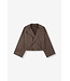 ladies woven washed bomber trenchcoat JOLANDA  by Refined Department