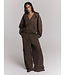 ladies woven washed bomber trenchcoat JOLANDA  by Refined Department