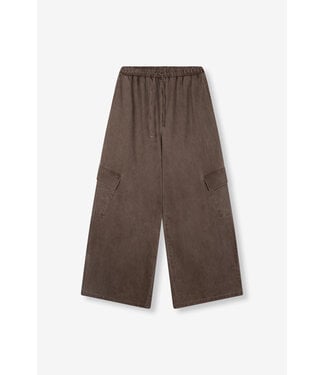 Refined department ladies woven washed wide leg cargo pants MILA  by Refined Department
