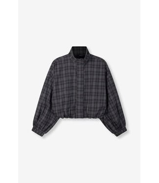 Refined department ladies woven oversized check jacket SKYE  by Refined Department