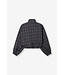 ladies woven oversized check jacket SKYE  by Refined Department