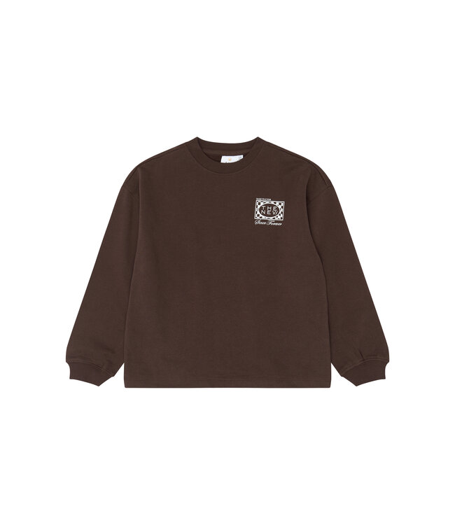 TNYanno OS Sweatshirt Chestnut by The New