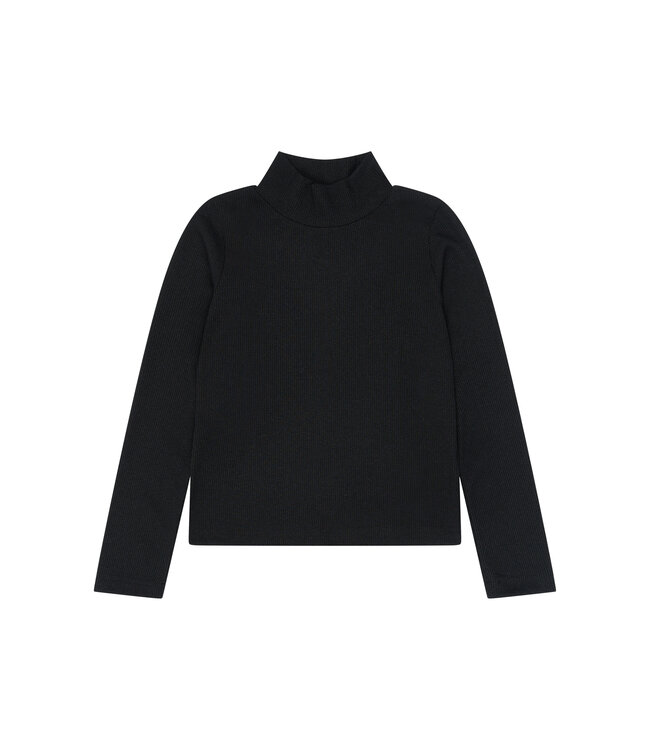 TNYvette L_S Rib Top Black Beauty by The New
