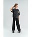 TNYvette Wide Glitter Pants Black Beauty by The New