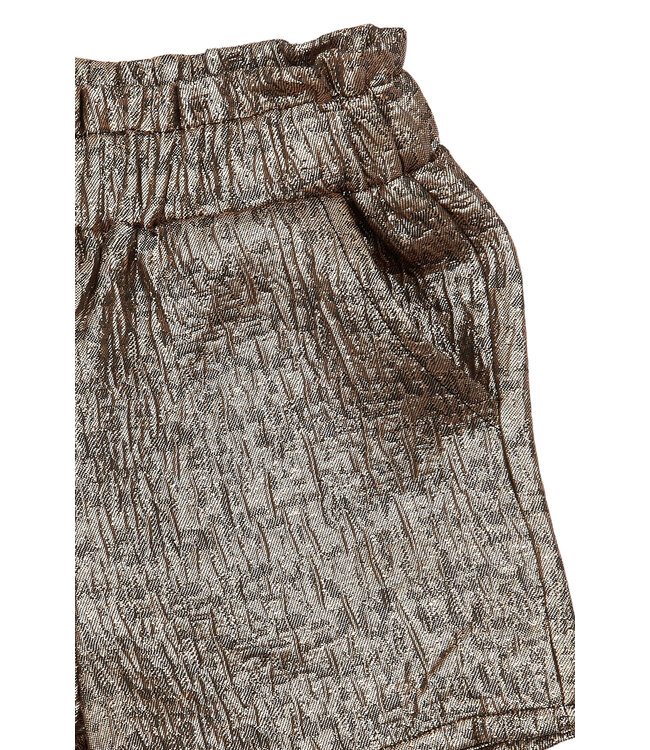 TNSTYulia Jacquard Shorts GOLD  by The New