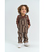 TNSTYlas Dungarees Taupe Gray Striped TN by The New