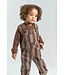 TNSTYlas Dungarees Taupe Gray Striped TN by The New