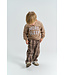 The New TNSTYlas Baggy Pants Taupe Gray Striped TN by The New