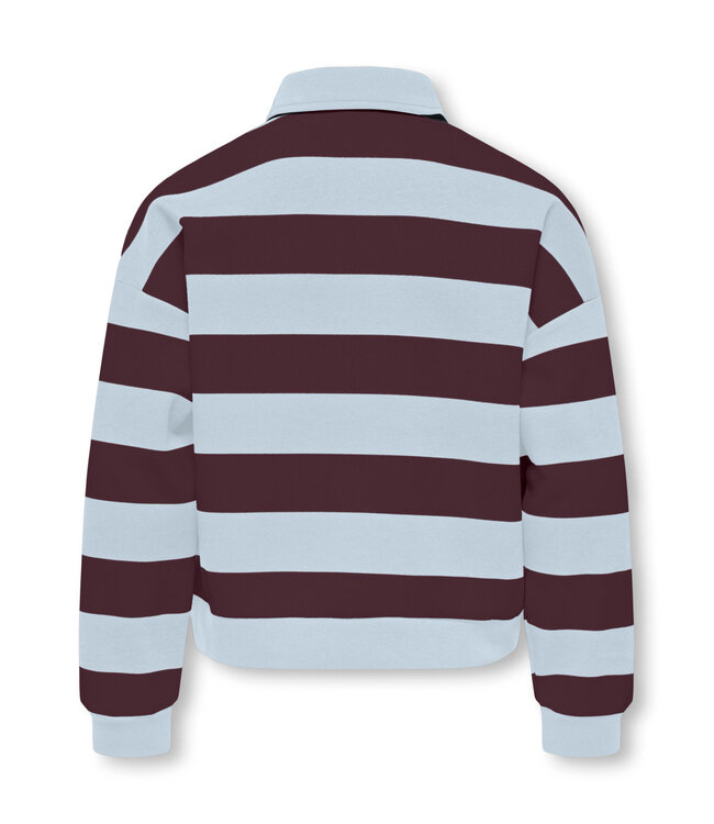 KOGSWEAT LS POLO SWT GRL Ballad Blue Winetasting by Kids Only