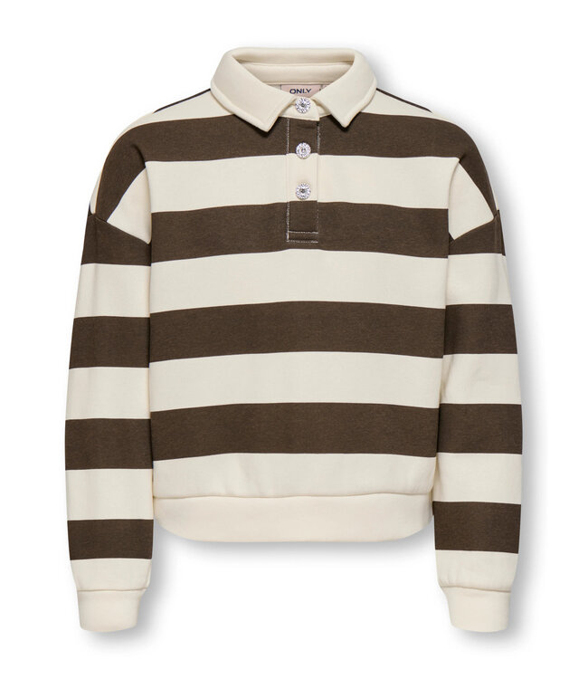 KOGSWEAT LS POLO SWT GRL Bracken Tofu by Kids Only