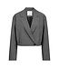 JackyCC Crop Blazer Mid Grey by Co' couture