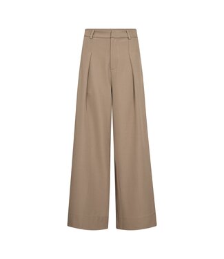 Co' couture LunaCC Pleat Pant Taupe by Co' couture