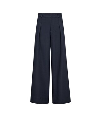 Co' couture LunaCC Pleat Pant Navy by Co' couture