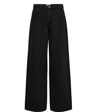 Nümph NUBROOKLYN HR WIDE JEANS - P3018 Black Denim by Nümph