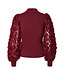 YASRUNELLA LS HIGH NECK KNIT PULLOVER Fig By Y.A.S.