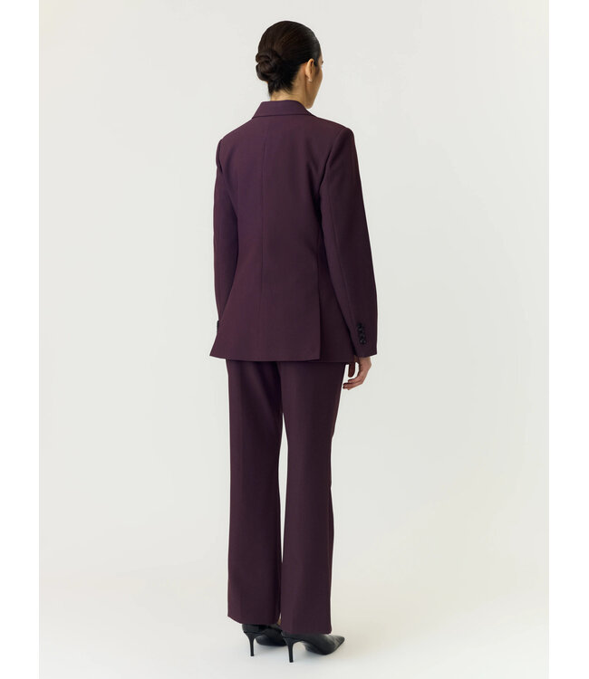 YASBETHY LS WRAP BLAZER S. Plum Perfect by Y.A.S.