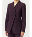 YASBETHY LS WRAP BLAZER S. Plum Perfect by Y.A.S.