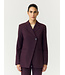 YASBETHY LS WRAP BLAZER S. Plum Perfect by Y.A.S.