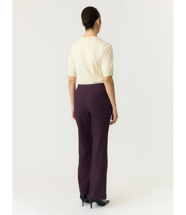 YASBETHY MW PANT S. Plum Perfect by Y.A.S.