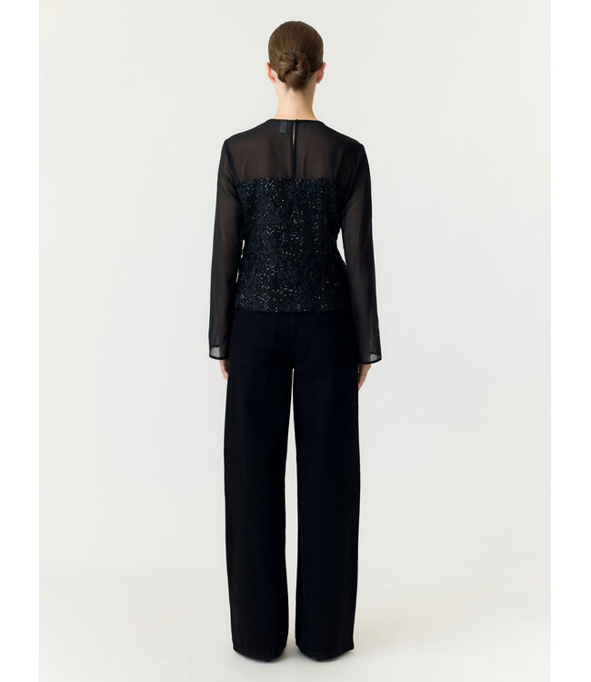 YASMAURELLE LS TOP S. - SHOW Black by Y.A.S.